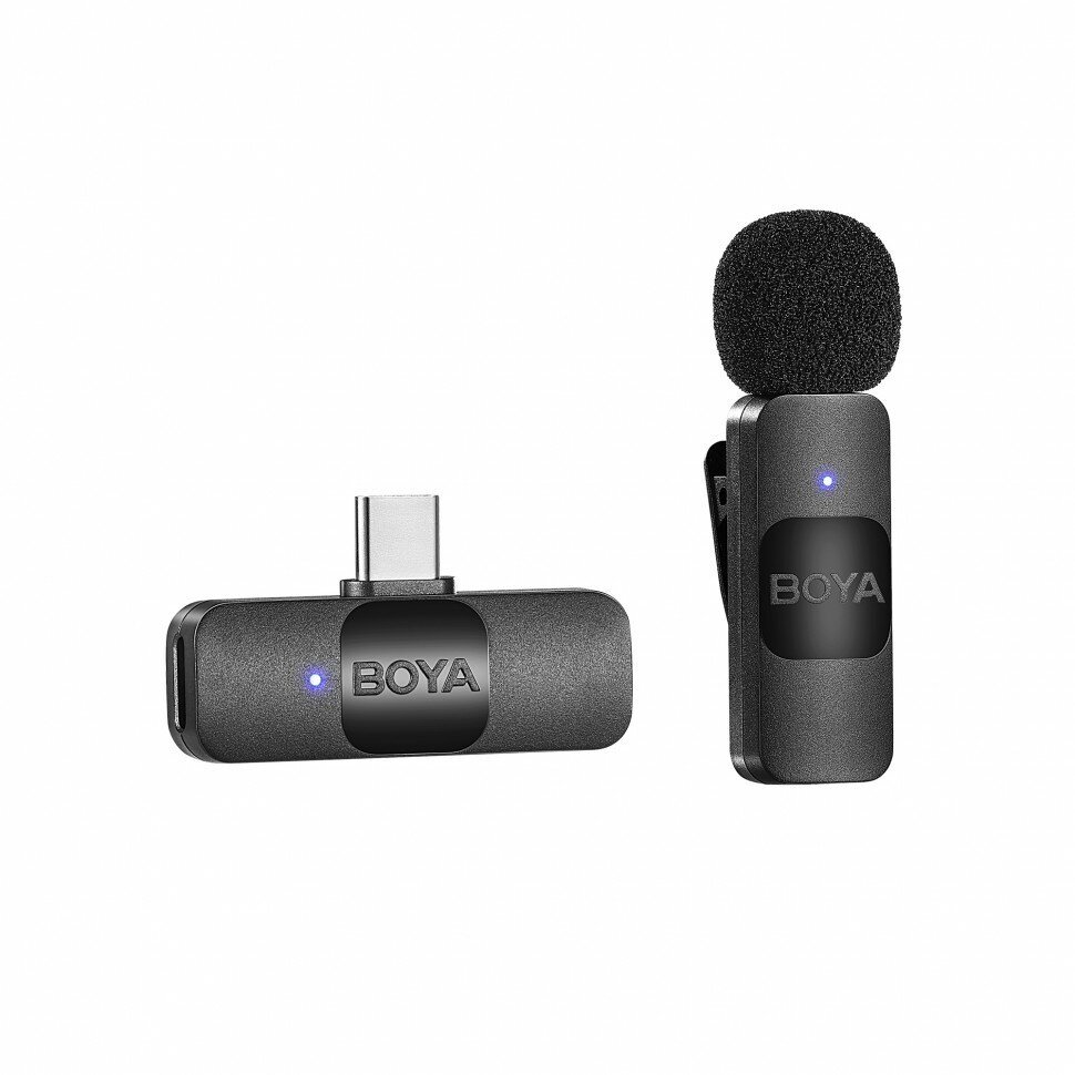 Беспроводная микрофонная система BOYA BY-V10 USB-C