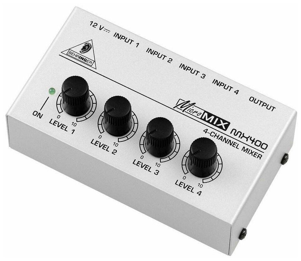 BEHRINGER MX400 компактный 4-канальный микшер линейных сигналов