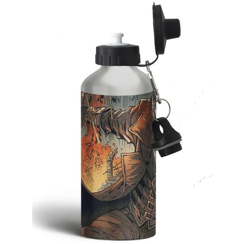 фото Бутылка спортивная, туристическая фляга bloodborne comics - 1 creative mug