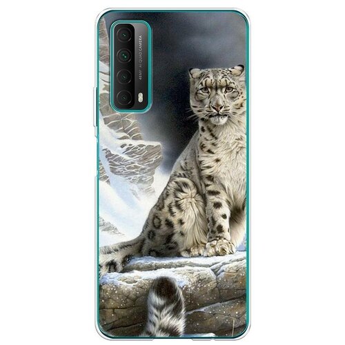 фото Силиконовый чехол "снежный барс" на huawei p smart 2021 / хуавей п смарт 2021 case place