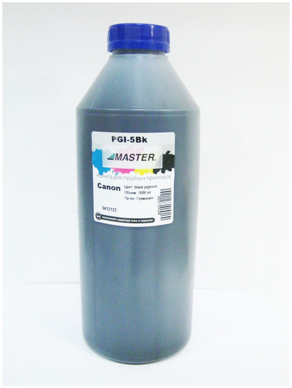 Чернила для Canon CLI-8, PGI-5, BCI-24, BCI-21, BCI-6, BCI-3e, black pigment, 1л, Master