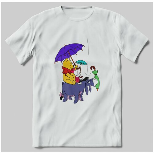 фото Футболка с принтом винни и друзья brut-shop