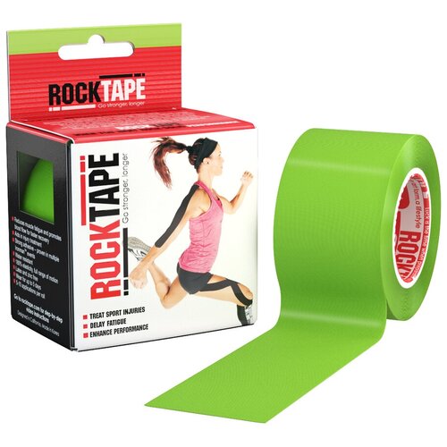 фото Rocktape тейп classic (rct100), 1 шт, цвет: зеленый лайм