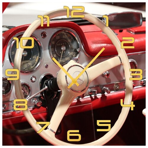 фото Svs настенные часы svs 3001997 вид руля