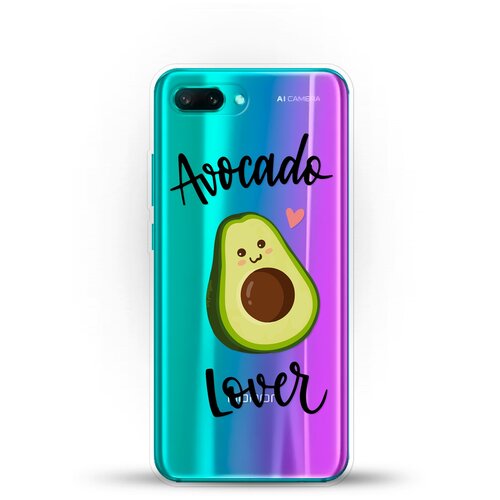 фото Силиконовый чехол любитель авокадо на honor 10 andy & paul