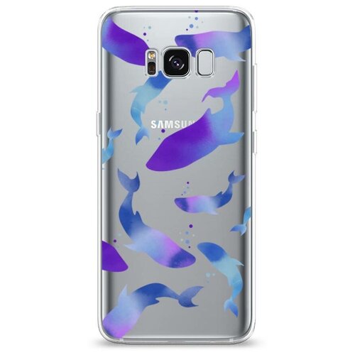 фото Силиконовый чехол "подводные жители" на samsung galaxy s8 / самсунг галакси с8 case place