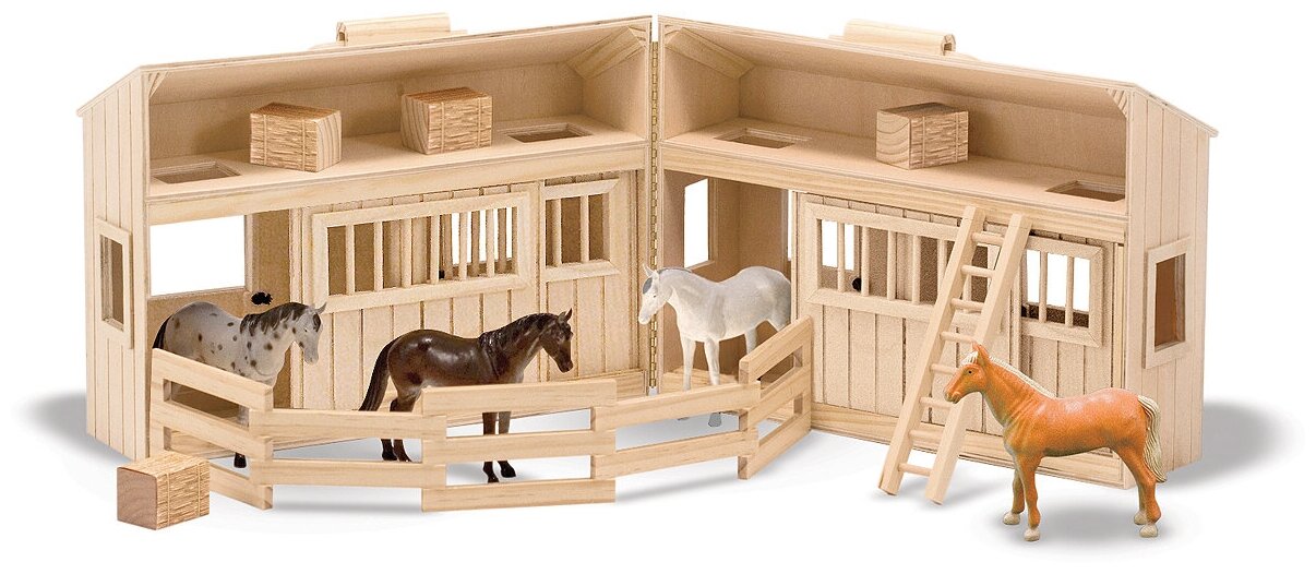 Конюшня картинка для детей