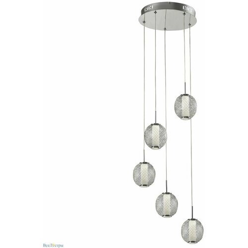 Подвесной светильник Escada 10250/5 LED*25W Chrome