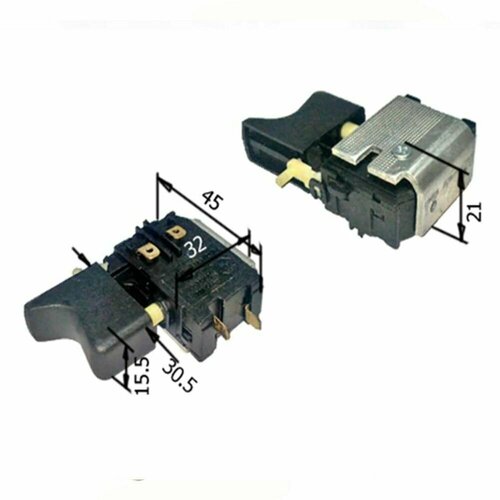 Выключатель подходит для шуруповерта Интерскол ДА-12 ЭР-01, ДА-14.4ЭР выключатель в сборе да 12 14 4 18 эр ис