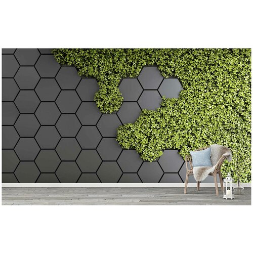 M05305 Фотообои Флизелиновые с виниловым покрытием 3Д Плитка 500х270 см 11500₽