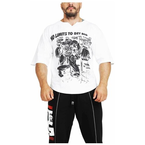 фото Футболка get big 3390 размер l (52-54), белый