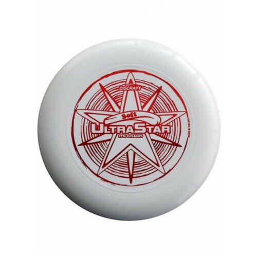 Диск Фрисби Discraft Ultra-Star мягкий белый (175 гр.), Discraft