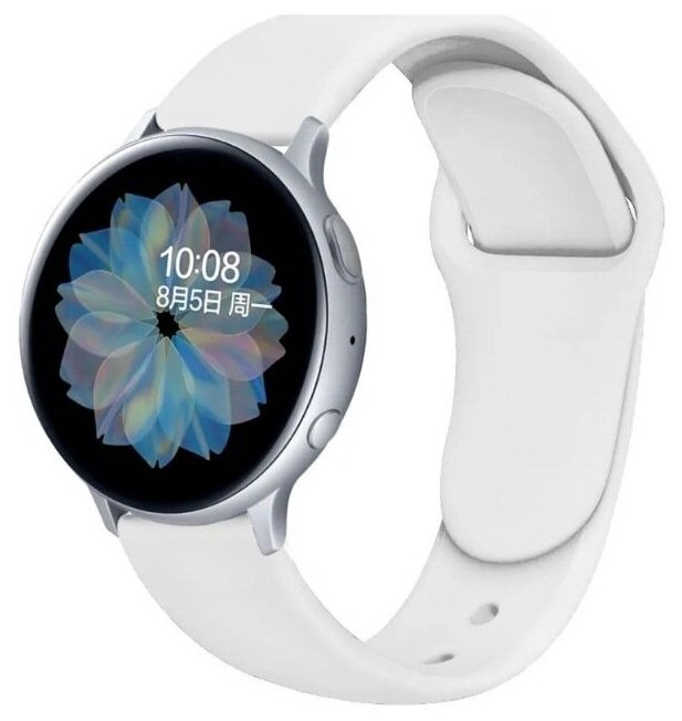 Ремешок для Samsung Galaxy Watch 3 45 мм/huawei watch GT2 46 мм/Gear S3, браслет для Amazfit GTR 47 мм, 22 мм, (белый)