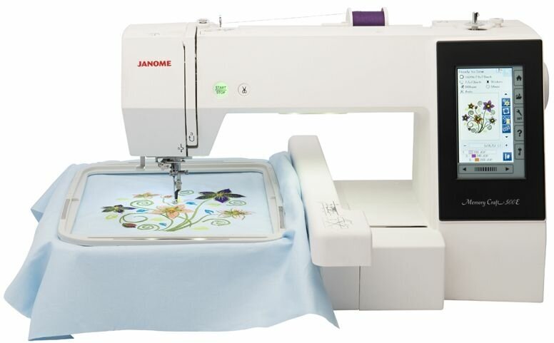 Вышивальная машина Janome Memory Craft 500 E