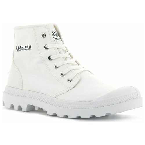 Ботинки женские Palladium Pampa Hi Organic Ii 77100-116 высокие белые (36)