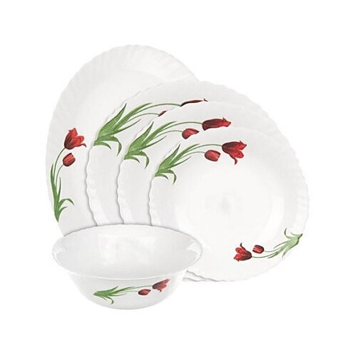Сервиз столовый 38+7предметов. Tulip / сервизы