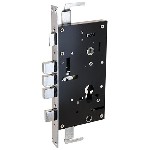 фото Замок врезной для китайских металлических дверей аллюр зв1-09атм-r правый автомат