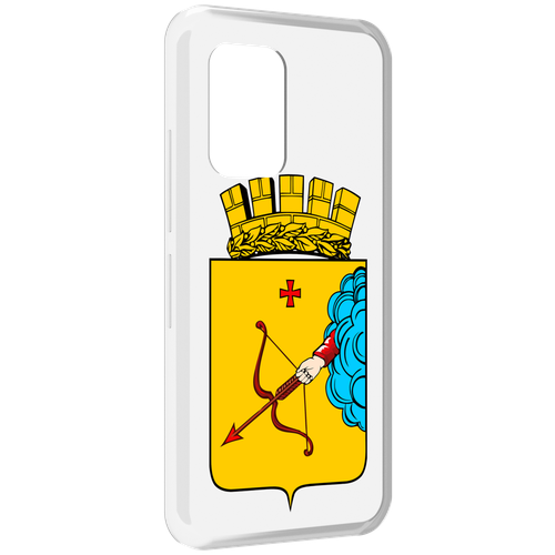Чехол MyPads герб-кировская-область для UMIDIGI Bison GT задняя-панель-накладка-бампер