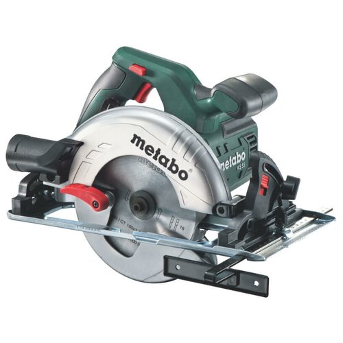 дисковая пила metabo ks 55 fs коробка 1200 вт черный Дисковая пила Metabo KS 55 FS 600855000