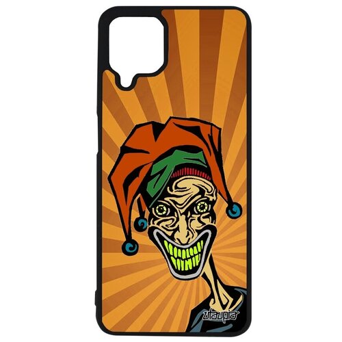 фото Красивый чехол на телефон // samsung galaxy a12 // "джокер" карты joker, utaupia, оранжевый