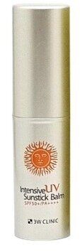 3W Clinic Бальзам интенсивный солнцезащитный SPF50+ PA++++ - Intensive uv sunstick balm, 10г