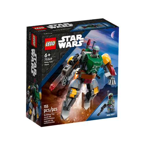 Конструктор LEGO Star Wars 75369 Boba Fett Mech, 155 дет. printio футболка классическая боба и джанго фетт