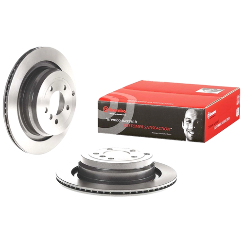 фото Brembo 09.9373.21 (0986479479 / 09937321 / 17733) диск тормозной задний вентилируемый land rover (ленд ровер) range rover iii