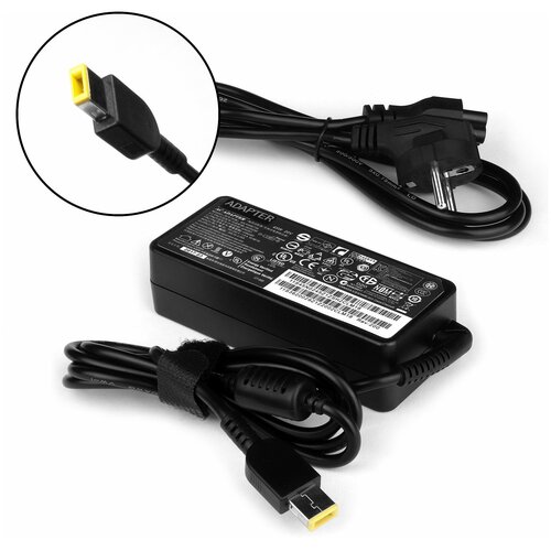 фото Блок питания для ноутбука lenovo 20v 2.25a (square) 45w 45n0294 oem