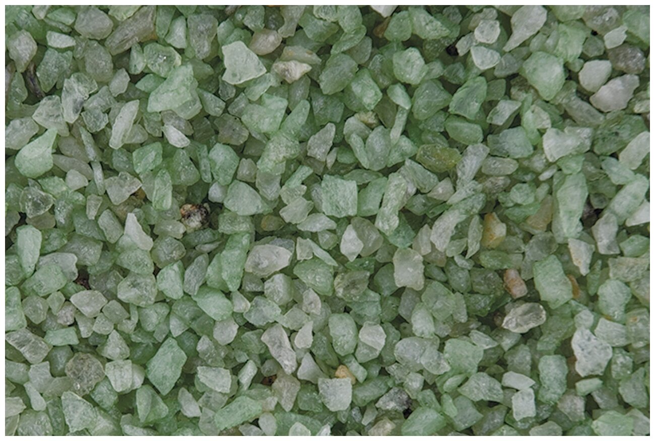 фото Вака Кварц светло-зеленый, Грунт природный (1 кг) (8 штук)