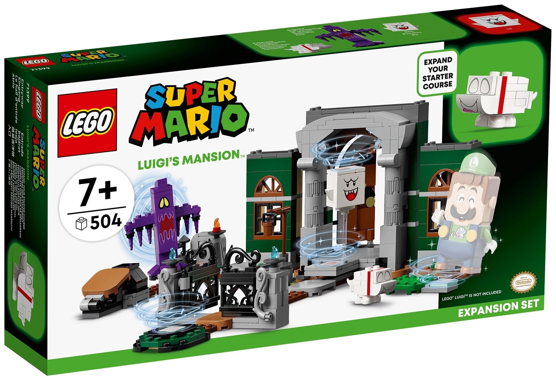 Конструктор LEGO Super Mario 71399 Дополнительный набор Luigis Mansion Вестибюль - фото №12