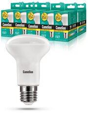 Набор из 10 светодиодных лампочек Camelion LED9-R63/830/E27