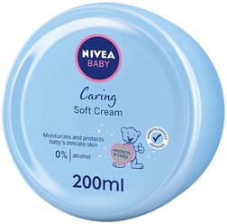 Nivea Нежный детский крем для лица и тела Baby, 200 мл