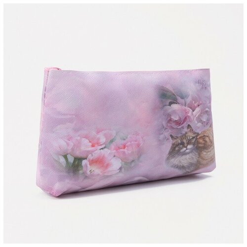 фото Косметичка на молнии, цвет розовый нет бренда