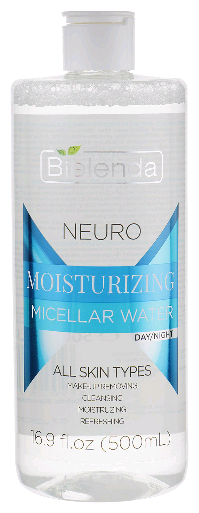Мицеллярная вода Bielenda Neuro Moisturizing Мицеллярная вода (дневная/ночная) 500 мл. - фотография № 1