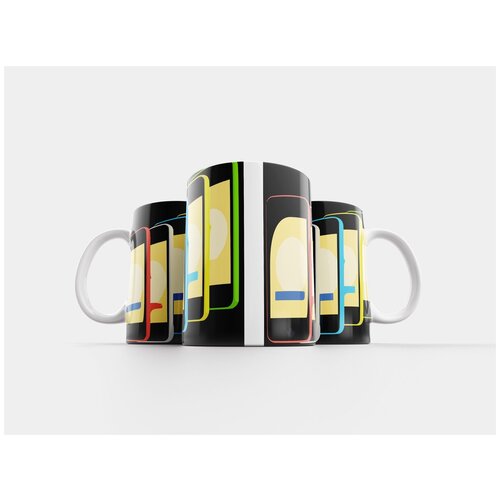 фото Кружка "телефоны, мобильный, мобильный телефон" 320 мл lotsprints