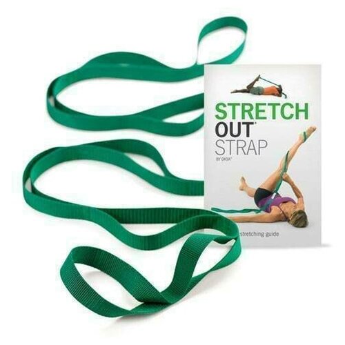 3824-6487 Ремень для растяжки Perform Better Stretch Out Strap, PB2233-01-Green00-00-00