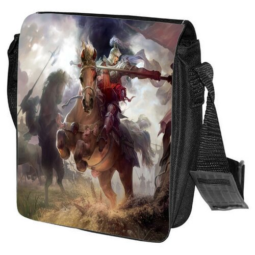 фото Сумка на плечо coolpodarok heroes of three kingdoms всадник с копьём битва
