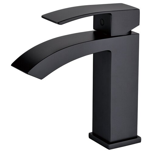 Смеситель для раковины Grohenberg GB2007BL черный матовый