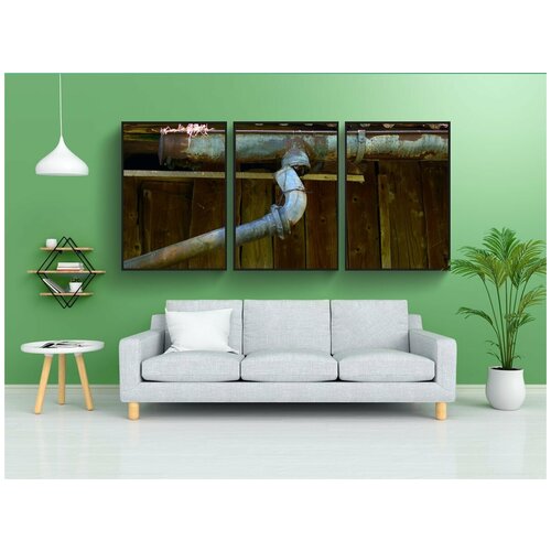 фото Набор модулных постеров для интерьера "ремонт, ремесло, желоба" 60x90 см. в тубусе, без рамки lotsprints