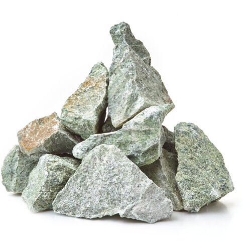 Камни для бани Жадеит 10 кг. (фракция 40-80 мм.) камни для бани жадеит шлифованный 10 кг фракция 40 80 мм