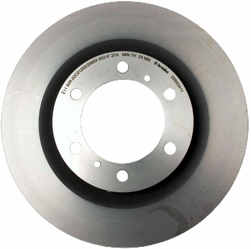 Тормозной диск передний brembo 09B63411 для Lexus GX Toyota Land Cruiser Prado Toyota 4Runner Toyota Land Cruiser