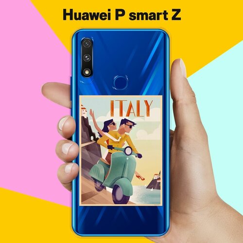 Силиконовый чехол Италия на Huawei P smart Z силиконовый чехол розы на белом на huawei p smart z хуавей п смарт z