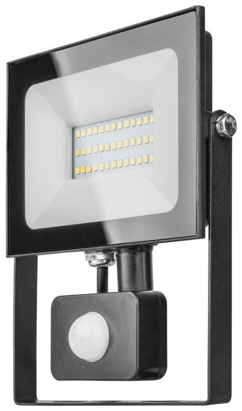 Прожектор с датчиком онлайт 61 984 OFL-02-30-4K-BL-IP65-LED-SNRA, цена за 1 шт.