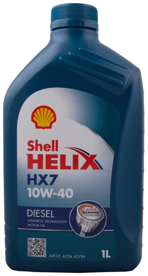Моторное масло/Oil Shell hx-7 diesel rus 10w40 1л