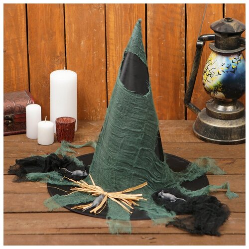 фото Карнавальная шляпа «ведьма», р-р. 56-58 см recom