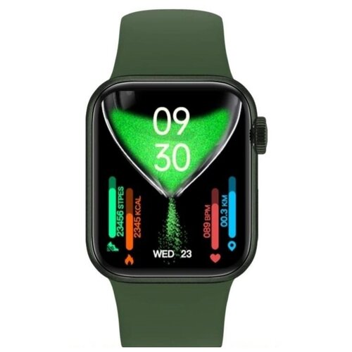 Умные часы smart watch M 7 mini 41мм 7 series 2022г. зелёные