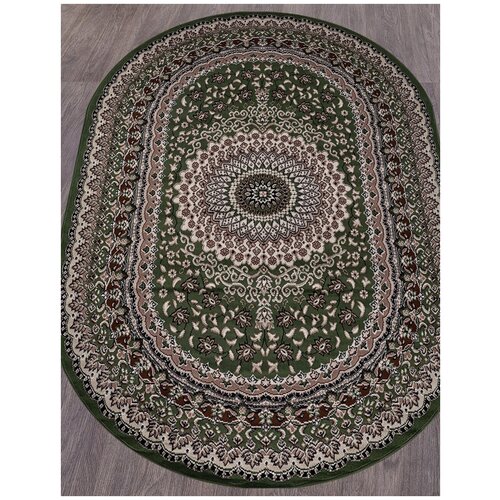 Ковер GAVANA - Овал Зеленый, Классический, GREEN (150 на 300)
