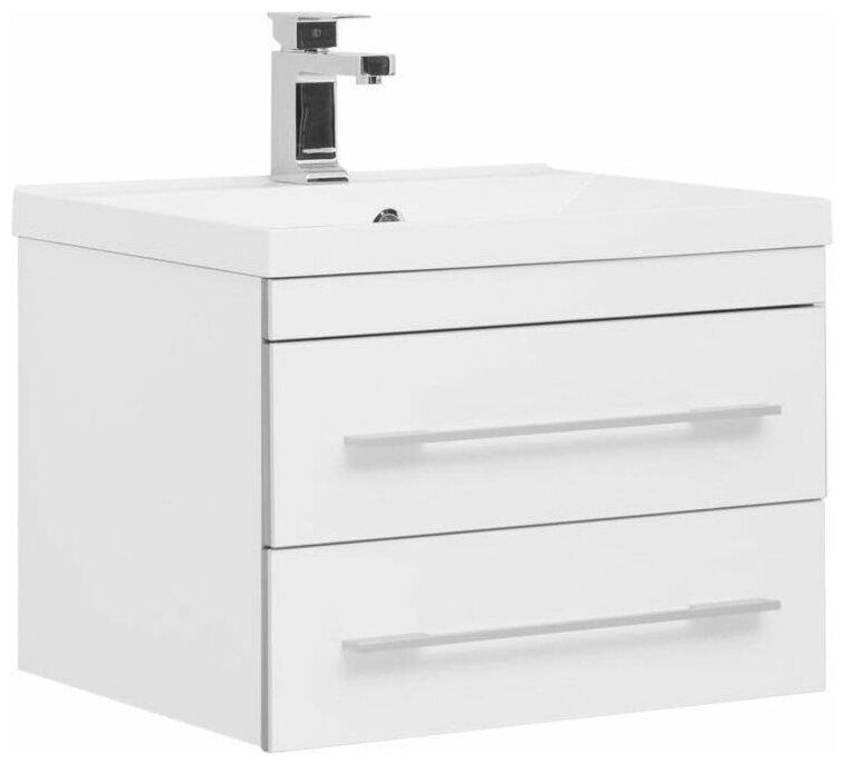 фото Тумба с раковиной Aquanet Верона 58 176667+204117