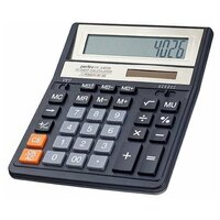 Калькулятор Perfeo PF_A4026, бухгалтерский, 12-разр, черный