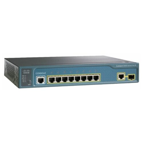 Коммутатор CISCO WS-C3560-8PC-S коммутатор cisco ws c3560 24ps e